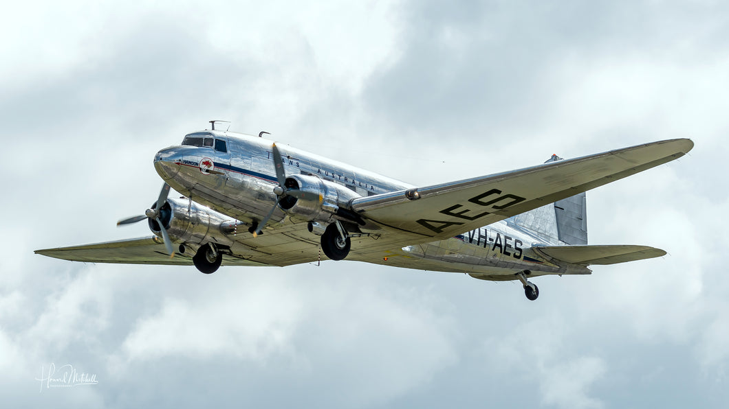 C47 Hawdon in flight