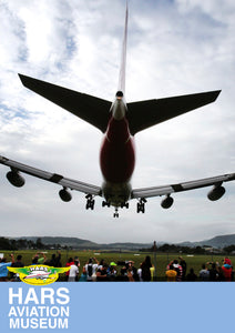BOEING 747-400 "VH-OJA CITY OF CANBERRA" BOOK HARD COPY VERSION