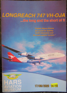 BOEING 747 "VH-OJA CITY OF CANBERRA" BOOK DIGITAL VERSION
